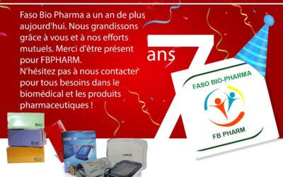 Joyeux anniversaire Faso Bio Pharma